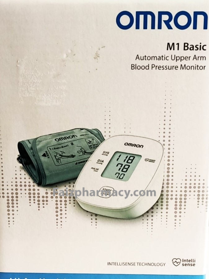 Omron M2 Basic Automatic Upper Arm Blood Pressure Monitor (HEM-7121J)